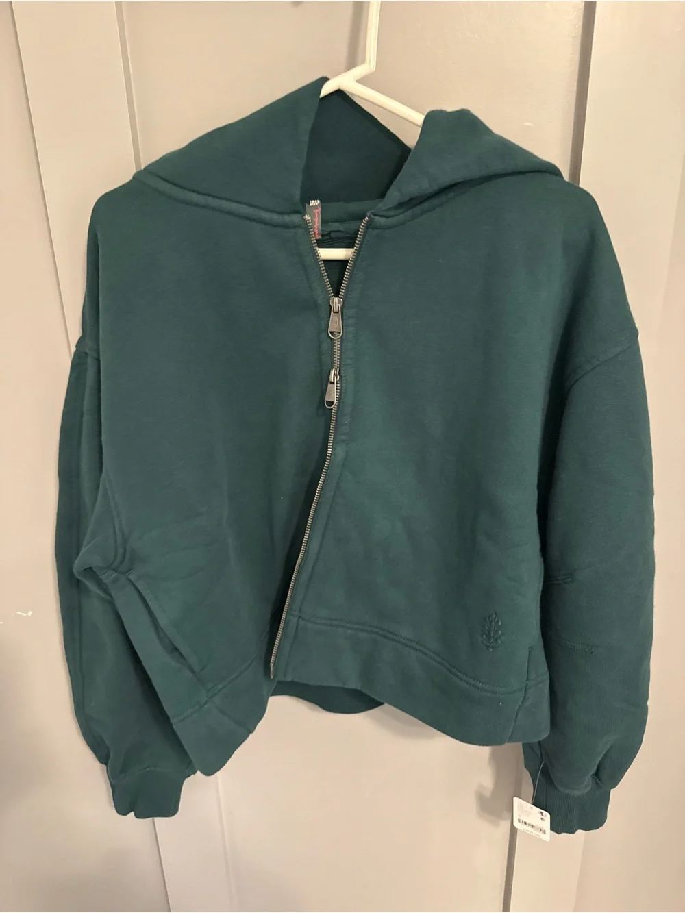 Cut above zip up hoodie Free People